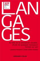Couverture du livre « Langages n 227 3/2022 » de  aux éditions Armand Colin
