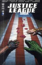 Couverture du livre « Justice League saga n.5 » de Geoff Johns aux éditions Urban Comics Press