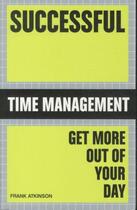 Couverture du livre « SUCCESSFUL TIME MANAGEMENT » de Tim Atkinson aux éditions Crimson