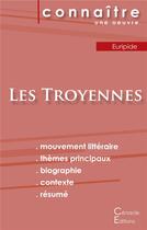 Couverture du livre « Les troyennes, d'Euripide » de  aux éditions Editions Du Cenacle