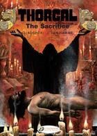 Couverture du livre « Thorgal t.21 ; the sacrifice » de Jean Van Hamme et Grzegorz Rosinski aux éditions Cinebook