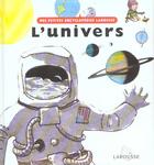 Couverture du livre « L'univers » de Lancina/Vandewiele aux éditions Larousse