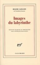 Couverture du livre « Images du labyrinthe » de Roger Caillois aux éditions Gallimard