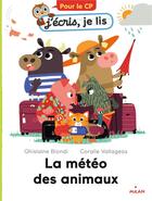 Couverture du livre « La météo des animaux » de Ghislaine Biondi et Coralie Vallageas aux éditions Milan