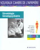 Couverture du livre « Gérontologie, gérontopsychiatrie (4e édition) » de Hervy/Molitor/Beguin aux éditions Elsevier-masson