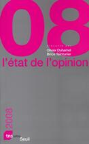 Couverture du livre « L'etat de l'opinion (2008) » de Tns Sofres aux éditions Seuil
