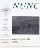 Couverture du livre « Revue nunc : Michel Vieuchange » de Revue Nunc aux éditions Corlevour