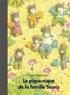 Couverture du livre « Le pique-nique de la famille souris » de Kazuo Iwamura aux éditions Ecole Des Loisirs