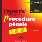 Couverture du livre « Essentiel de la procedure penale, 4eme edition (4e édition) » de Renault-Brahinsky Co aux éditions Gualino