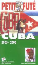 Couverture du livre « CUBA (édition 2005/2006) » de Collectif Petit Fute aux éditions Le Petit Fute