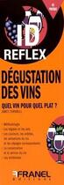 Couverture du livre « Id réflex : dégustation des vins ; quel vin pour quel plat ? » de James Turnbull aux éditions Arnaud Franel