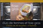 Couverture du livre « Coffret duo de terrines et foie gras » de Thomas Feller et Philippe Merel aux éditions Hachette Pratique