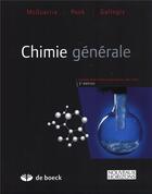 Couverture du livre « Chimie générale (3e édition) » de Donald A. Mcquarrie aux éditions De Boeck Superieur