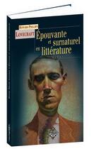 Couverture du livre « Épouvante et surnaturel en littérature » de Howard Phillips Lovecraft aux éditions Terre De Brume