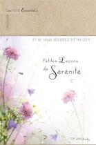Couverture du livre « Petites leçons de sérénité » de Marie-Pascale Boutry et Anne-Sophie Boutry aux éditions Larousse