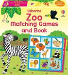 Couverture du livre « Zoo Matching Games and Book » de Kate Nolan et Emily Emerson aux éditions Usborne