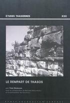 Couverture du livre « Le rempart de Thasos » de Yves Grandjean aux éditions Ecole Francaise D'athenes