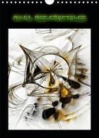 Couverture du livre « Au fil des fractales (Calendrier mural 2020 DIN A4 vertical) ; Images numériques fractales (Calendrier mensuel, 14 Pages ) » de Jean-Marc Bleriot aux éditions Calvendo