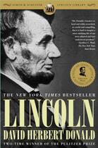 Couverture du livre « Lincoln » de Donald David Herbert aux éditions Simon & Schuster