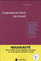 Couverture du livre « Le groupe en droit du travail » de  aux éditions Lexisnexis