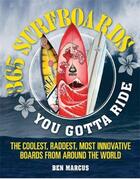 Couverture du livre « 365 surfboards » de Marcus aux éditions Aurum