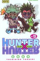 Couverture du livre « Hunter X hunter Tome 13 » de Yoshihiro Togashi aux éditions Kana