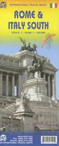 Couverture du livre « Rome & southern italy » de  aux éditions Itm