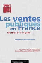 Couverture du livre « Les ventes publiques en france » de  aux éditions Documentation Francaise