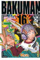 Couverture du livre « Bakuman Tome 16 » de Takeshi Obata et Tsugumi Ohba aux éditions Kana