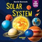 Couverture du livre « Solar System : 10 pop ups » de David Hawcock aux éditions Nuinui Jeunesse