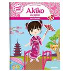 Couverture du livre « Minimiki - les petites robes d'akiko au japon - stickers » de Julie Camel aux éditions Play Bac