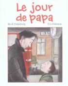 Couverture du livre « Jour de papa » de Eva Eriksson aux éditions Mijade