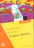 Couverture du livre « Contes choisis » de Alphonse Daudet aux éditions Magnard