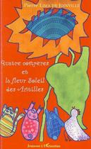 Couverture du livre « Quatre compères et la fleur soleil des antilles » de Pierre Lima De Joinville aux éditions Editions L'harmattan
