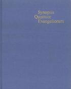 Couverture du livre « Synopsis quattuor evangeliorum (grec) » de Aland Kurt aux éditions Bibli'o
