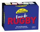 Couverture du livre « Jeu d'apero - rugby » de Tiffon Jean aux éditions First