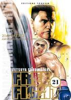 Couverture du livre « Free fight t.21 » de Tetsuya Saruwatari aux éditions Delcourt