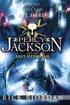 Couverture du livre « Percy Jackson and the last olympian » de Rick Riordan aux éditions Children Pbs