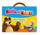Couverture du livre « Masha et Michka ; vive l'école ! » de  aux éditions Hachette Jeunesse