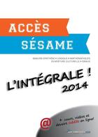 Couverture du livre « Accès sésame ; l'intégrale ! ; coffret (édition 2014) » de  aux éditions Aux-concours.com