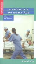 Couverture du livre « Urgences du sujet âgé (2e édition) » de Pras+Bertrand+Tardie aux éditions Elsevier-masson