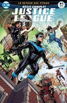 Couverture du livre « Justice League récit complet n.1 ; le retour des titans ! » de  aux éditions Urban Comics Press