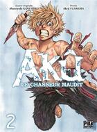 Couverture du livre « Aku, le chasseur maudit Tome 2 » de Muneyuki Kaneshiro et Akeji Fujimura aux éditions Pika