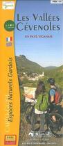 Couverture du livre « Les vallees cevenolles » de  aux éditions Comite Dptal Du Tourisme Du Gard