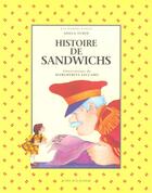 Couverture du livre « Histoire de sandwichs » de Turin Adela aux éditions Actes Sud