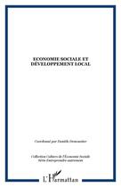 Couverture du livre « Economie sociale et developpement local » de  aux éditions Editions L'harmattan
