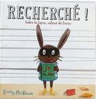 Couverture du livre « Recherché ! Gabin le lapin, voleur de livres » de Mackenzie Emily aux éditions Thomas Editions