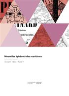 Couverture du livre « Nouvelles ephemerides maritimes » de Bernard aux éditions Hachette Bnf
