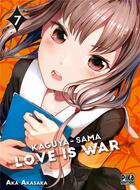 Couverture du livre « Kaguya-sama : love is war Tome 7 » de Aka Akasaka aux éditions Pika