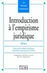 Couverture du livre « Introduction a l'empirisme juridique - traduit par eric millard et par elsa matzner. » de Ross A. aux éditions Lgdj